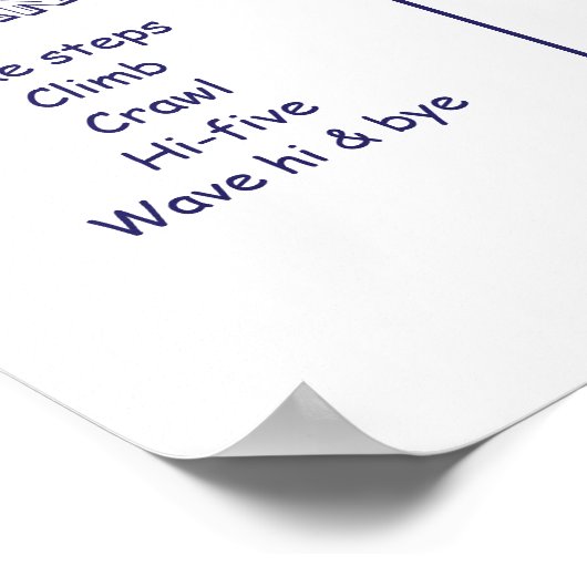 Dog Birthday Milestone Poster (Hoek)