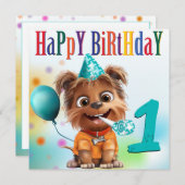 Dog Birthday Party (Voorkant / Achterkant)