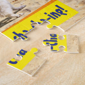 Dog Birthday Party Conga Line Legpuzzel (Zijkant)