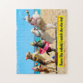 Dog Birthday Party Conga Line Legpuzzel (Verticaal)