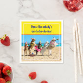 Dog Birthday Party Conga Line Servet (Insitu)