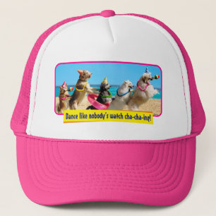 Dog Birthday Party Conga Line Trucker Pet