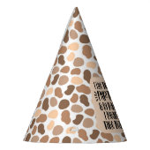 Dog Birthday Party met grappig citaat Feesthoedjes (Links)