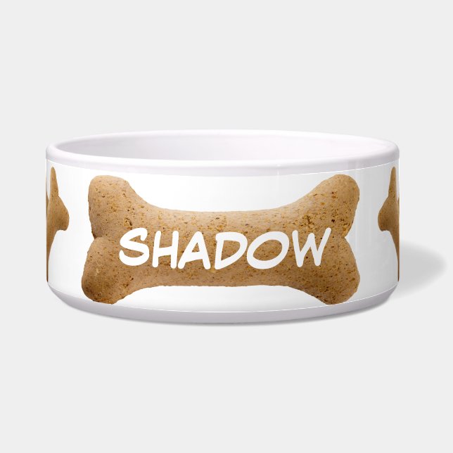 Dog Biscuit Dog Bowl Voerbakje (Voorkant)