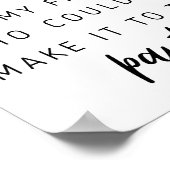 Dog Biscuit | Hond Treat | Weddenschap voor weduwe Poster (Hoek)