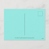 DOG BISCUITS AND EASTER EGG BASKET, CUTE POODLE FEESTDAGENKAART (Achterkant)