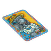 DOG BISCUITS EN EENVOUDIGERE EGG BASKET, CUTE POOD MAGNEET (Rechterzijde)