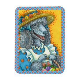 DOG BISCUITS EN EENVOUDIGERE EGG BASKET, CUTE POOD MAGNEET