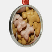 Dog Biscuits Metalen Ornament (Rechts)