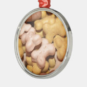 Dog Biscuits Metalen Ornament (Links)