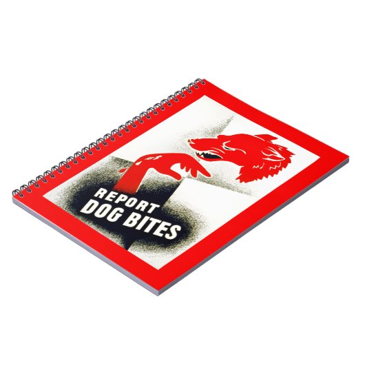 Dog Bites melden Notitieboek (Linkerzijde)