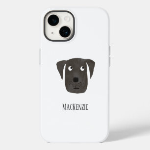 Dog Black Labrador Retriever op maat iPhone 14 Hoesje