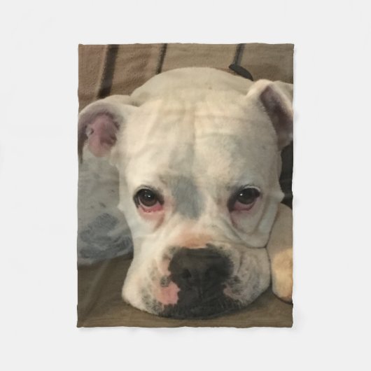 Dog Blanket Fleece Deken (Voorkant)