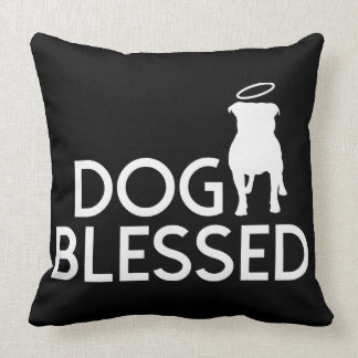 "Dog Blessed" Pit Bull Angel Sierkussen