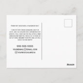 Dog Boarding, Walking, Sitting, Training Business Briefkaart (Achterkant)