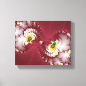 Dog Bone Chew - Fractal Canvas Afdruk (Voorkant)