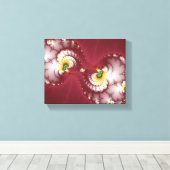 Dog Bone Chew - Fractal Canvas Afdruk (Insitu (Houten vloer))