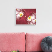 Dog Bone Chew - Fractal Canvas Afdruk (Insitu (Woonkamer))