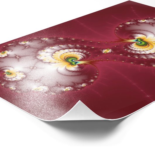 Dog Bone Chew - Fractal Foto Afdruk (Hoek)