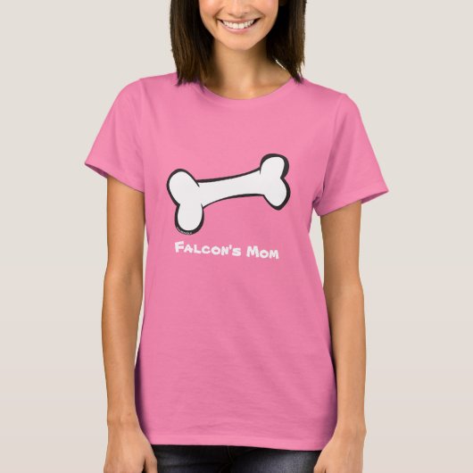 Dog Bone - Donkere dames T-shirt (Voorkant)