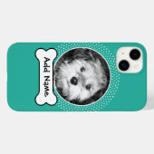 Dog Bone en Custom Pet Photo Case-Mate iPhone Case (Achterkant (horizontaal))