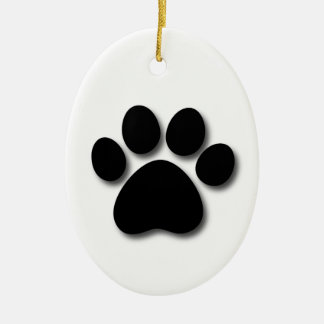 Dog Bone en Paw Pet Thleed Gift Z33 Keramisch Ornament