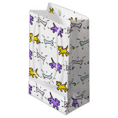 Dog Bone Graffiti-stijl Kies Kleur S Cadeautas 1 (Voorkant Gekanteld)