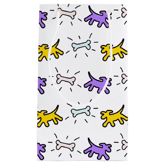 Dog Bone Graffiti-stijl Kies Kleur S Cadeautas 1 (Voorkant)
