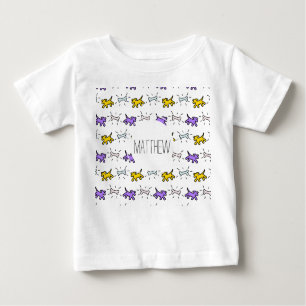 Dog Bone Graffiti Stijlnaam Kies het T-shirt Kleur