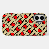 Dog Bone Hearts Case-Mate iPhone Case (Achterkant (horizontaal))