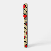 Dog Bone Hearts iPhone 16 Hoesje (Linkerkant)