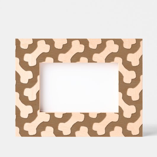 Dog Bone Pattern Gegraveerde Lijstjes (Voorkant)