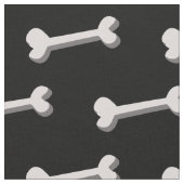 Dog Bone Pattern Stof (Close Up)