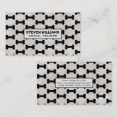 Dog Bone Pattern Visitekaartje (Voorkant / Achterkant)