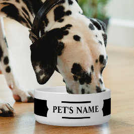 Dog Bone Personalized Pet Bowl Voerbakje