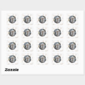 Dog Bone Photo Custom Stickers (Vel)
