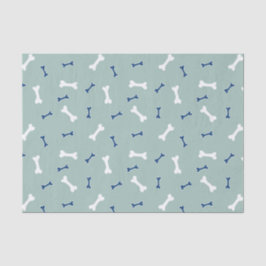 Dog Bone, Puppy Party, Blue en Green Tissuepapier