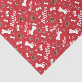 Dog Bone Tissue Paper Tissuepapier (Detail)