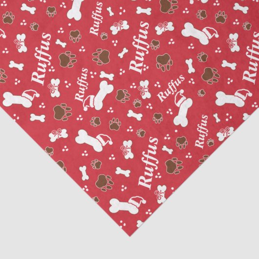 Dog Bone Tissue Paper Tissuepapier (Detail)