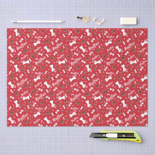 Dog Bone Tissue Paper Tissuepapier (Craft)