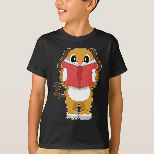Dog Book T-shirt (Voorkant)
