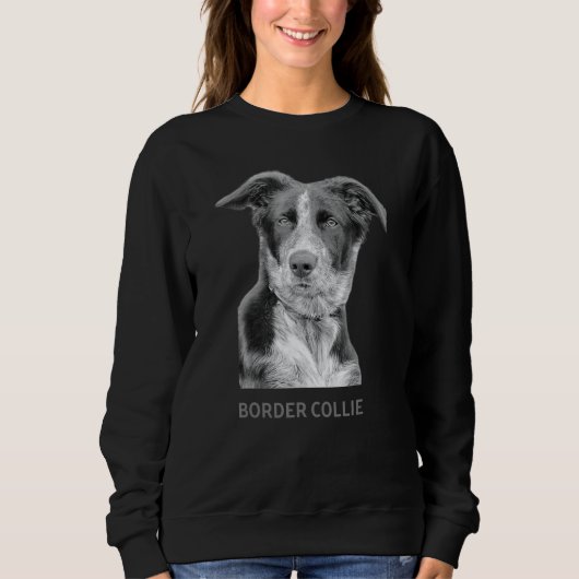 Dog Border Collie Dog Champion Herder Trui (Voorkant)