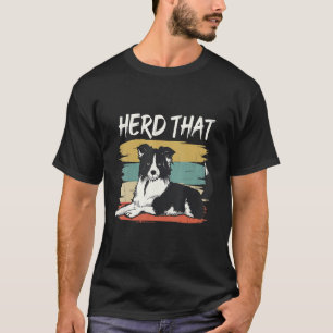 Dog border collie t-shirt