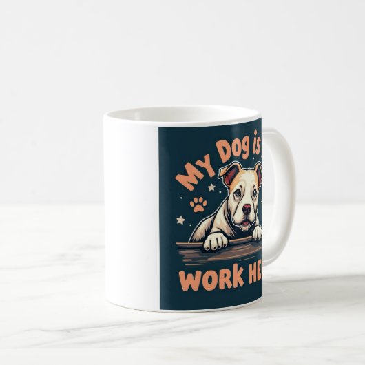 Dog Boss Mok (Voorkant rechts)