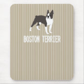 dog-Boston Terrier Muismat (Voorkant)