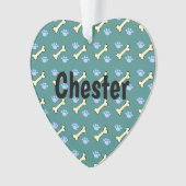 Dog Botten & Paw Paws Your Dog Ornament (voorkant)