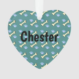 Dog Botten & Paw Paws Your Dog Ornament