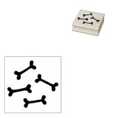 Dog botten rubberstempel (Gestempeld)