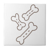 Dog Botten Tegeltje (Voorkant)