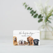 Dog Boutique Visitekaartje (Staand voorkant)